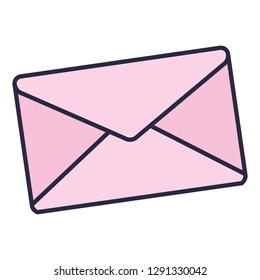 envelope mail isolated icon