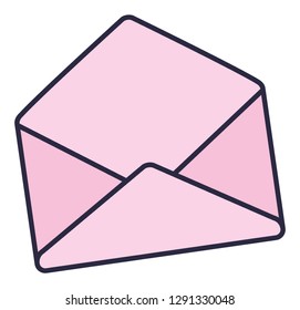 envelope mail isolated icon