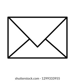 envelope mail isolated icon