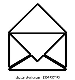 envelope mail isolated icon