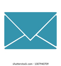 envelope mail isolated icon