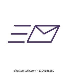 envelope mail isolated icon