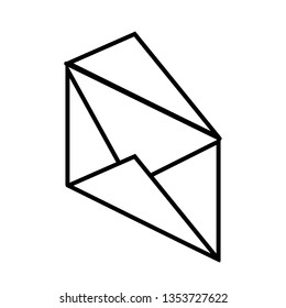 envelope mail isolated icon