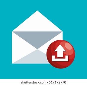 envelope mail isolated icon