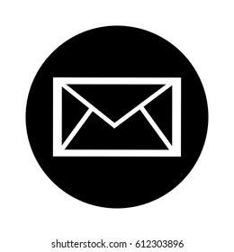 envelope mail isolated icon