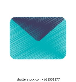 envelope mail isolated icon
