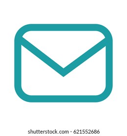 envelope mail isolated icon