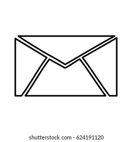 envelope mail isolated icon