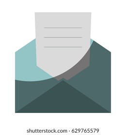 envelope mail isolated icon