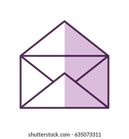envelope mail isolated icon