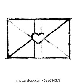 envelope mail isolated icon