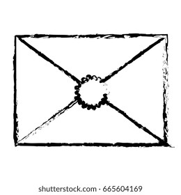 envelope mail isolated icon