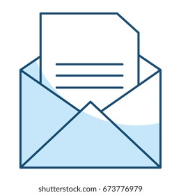 envelope mail isolated icon
