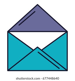 envelope mail isolated icon