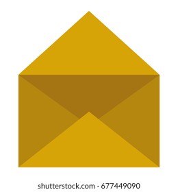 envelope mail isolated icon