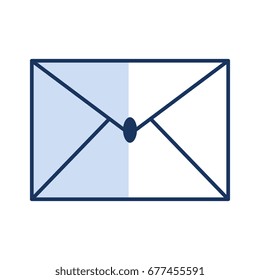 envelope mail isolated icon