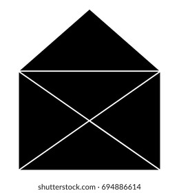 envelope mail isolated icon