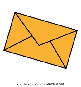 envelope mail isolated icon