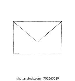 envelope mail isolated icon