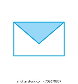 envelope mail isolated icon