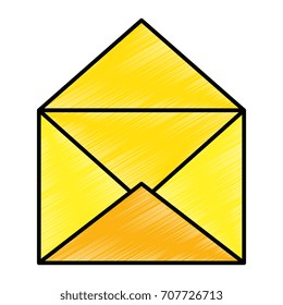 envelope mail isolated icon