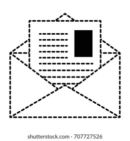 envelope mail isolated icon