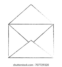 envelope mail isolated icon
