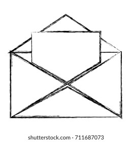 envelope mail isolated icon