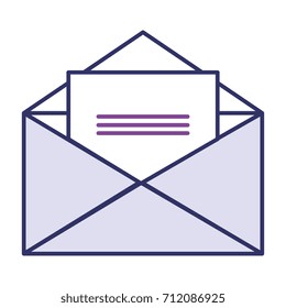 envelope mail isolated icon