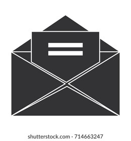 envelope mail isolated icon