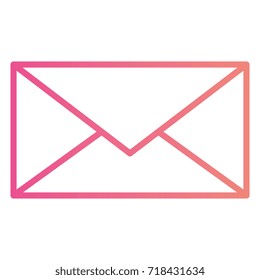 envelope mail isolated icon