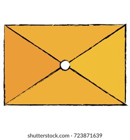 envelope mail isolated icon