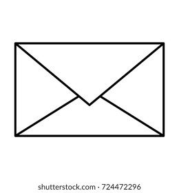 envelope mail isolated icon