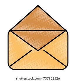 envelope mail isolated icon