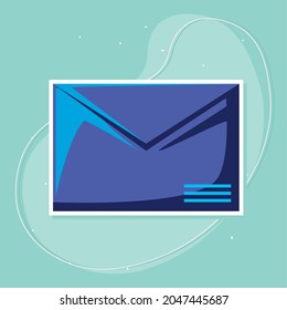 envelope mail message icon design
