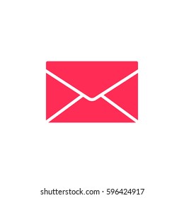 Envelope, mail, message icon vector, filled flat sign, solid colorful pictogram isolated on white. Symbol, logo illustration. Pixel perfect