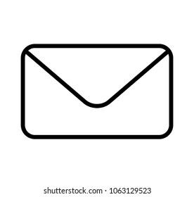 envelope mail message isolated icon