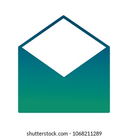 envelope mail message isolated icon