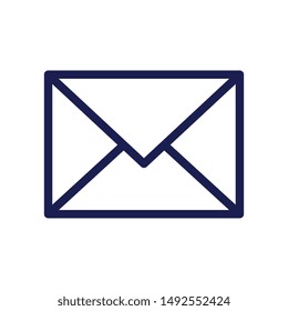 envelope mail message isolated icon