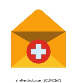 Envelope mail paper communication isolated white letter message. Business envelope mail icon post office illustration vector. Correspondence email postal sign element. Electronic mail information icon
