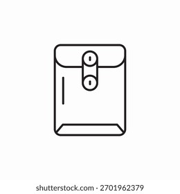 envelope mail postal icon sign vector