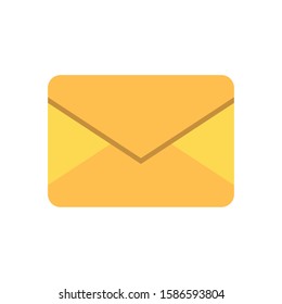 envelope mail postal service icon vector illustration design