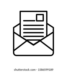 envelope mail postal service icon vector illustration design