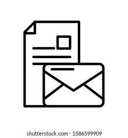envelope mail postal service icon vector illustration design