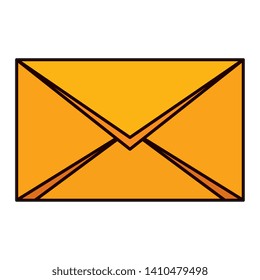 envelope mail send isolated icon