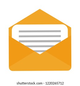 Envelope mail symbol