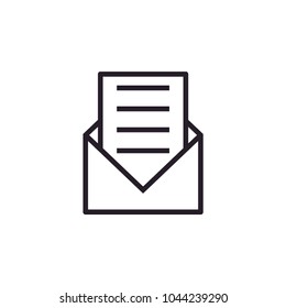 Envelope mail upload download Simple Vector Icon