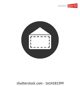 Envelope Message Icon Design Illustration