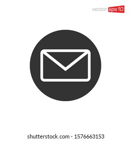 Envelope Message Icon Design Vector