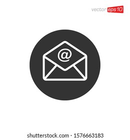 Envelope Message Icon Design Vector